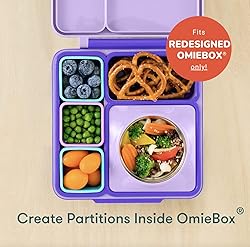 OmieBox (2 pack) Leakproof Dips Containers To
