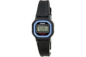Casio Women's Vintage LA11WB-1 Sport Black Resin Band Watch