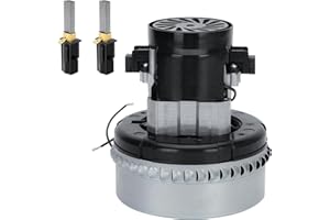 MARGAR 116336-01 116336-00 Vacuum Motor, 120V 2-Stage Vacuum Blower Motor with Plastic Housing, Thermoset Mounting Bracket, Leads-no Plug, Replacement for 56207802, 44903A, 56207802, 380001, 296439