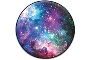 LDSXAY Cell Phone Stand Foldable Expanding Phone Sockets Finger Grip Holder for Smartphone and Tablets - Nebula Galaxy