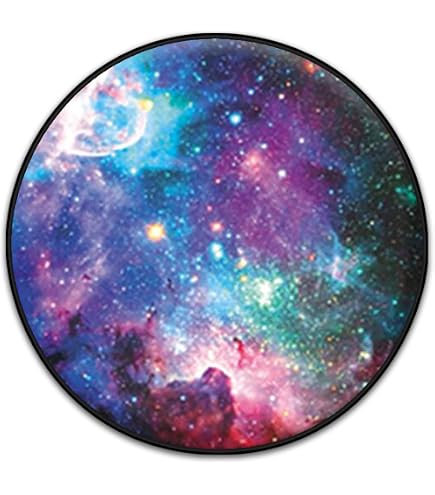 PopSockets PopGrip MagSafe Astrology Galaxy Lune Soleil Planètes – Support Téléphone Kawaii