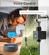 Woox Smart WIFI Water Timer for Garden, Remote APP Control Irrigation view 6