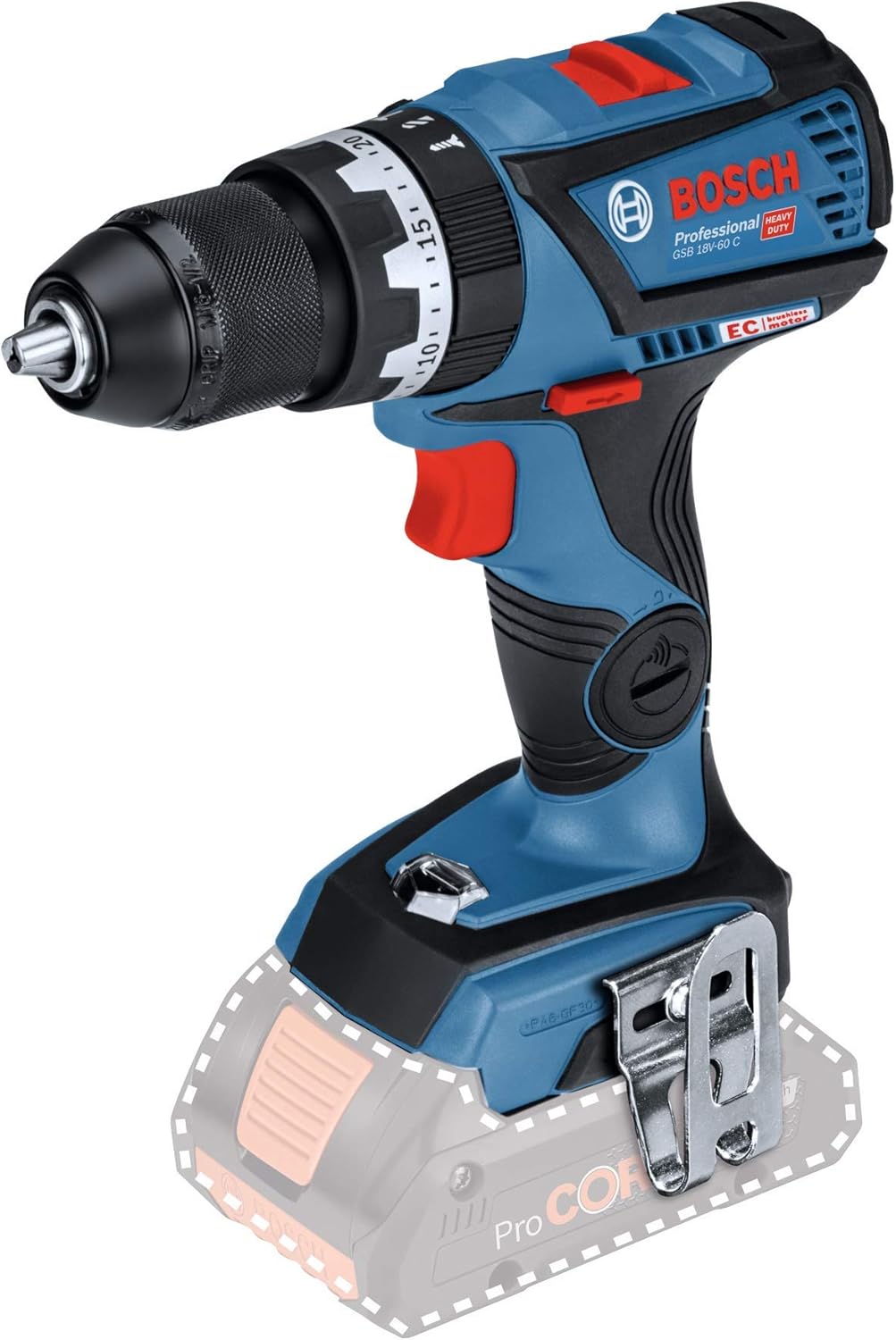 Bosch Professional 06019g2102 Gsb Brushless Combi Drill Driver 18