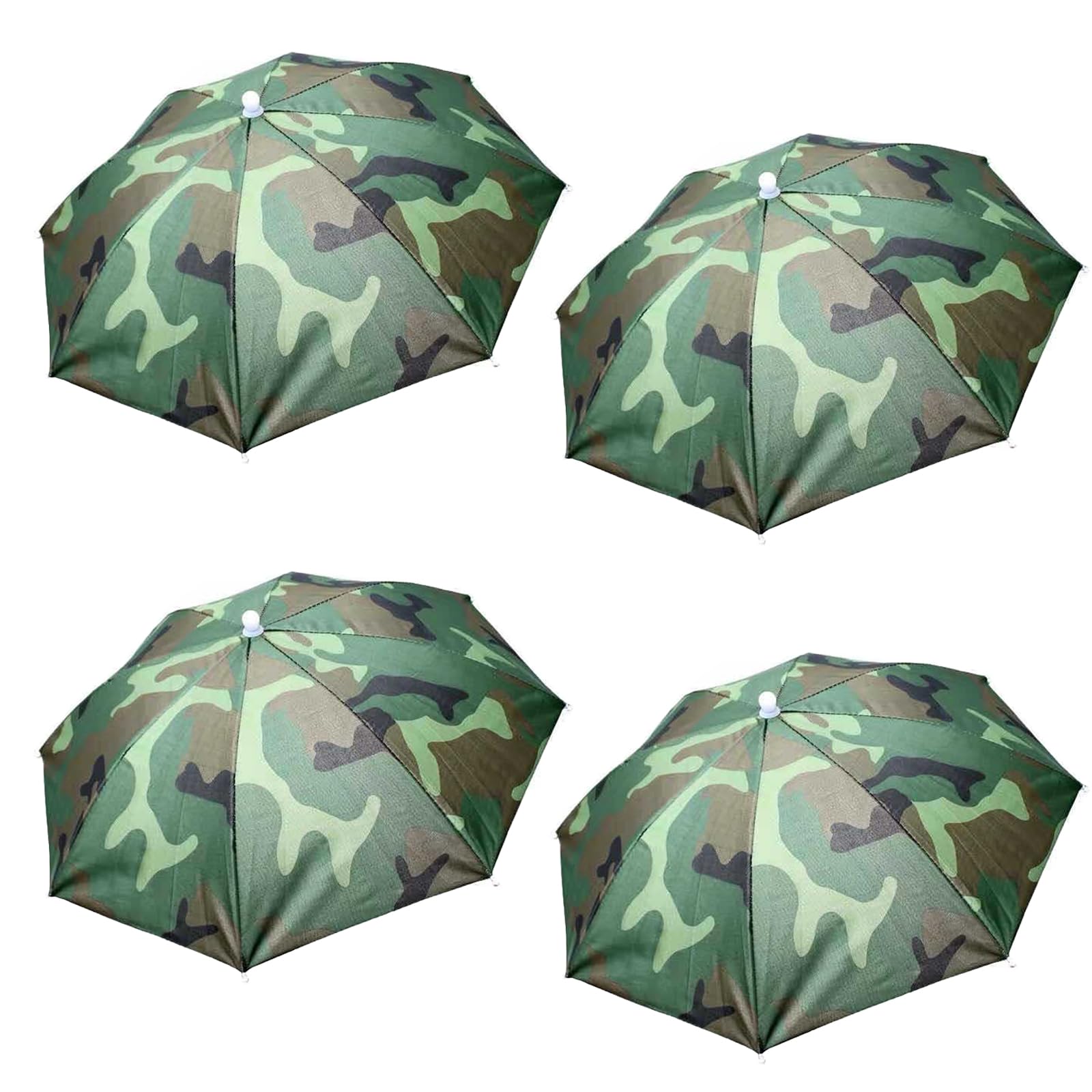 HunterBee Head Umbrella Hat Camo/colorful Rainbow Rain Cap/funny Fishing Headwear/pool Summer Outdoor Party Halloween/beach Pack Sun