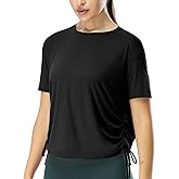 icyzone Women's Workout Tops, Loose Fit Gym Athletic Yoga Short Sleeve Shirts Cool Feeling
