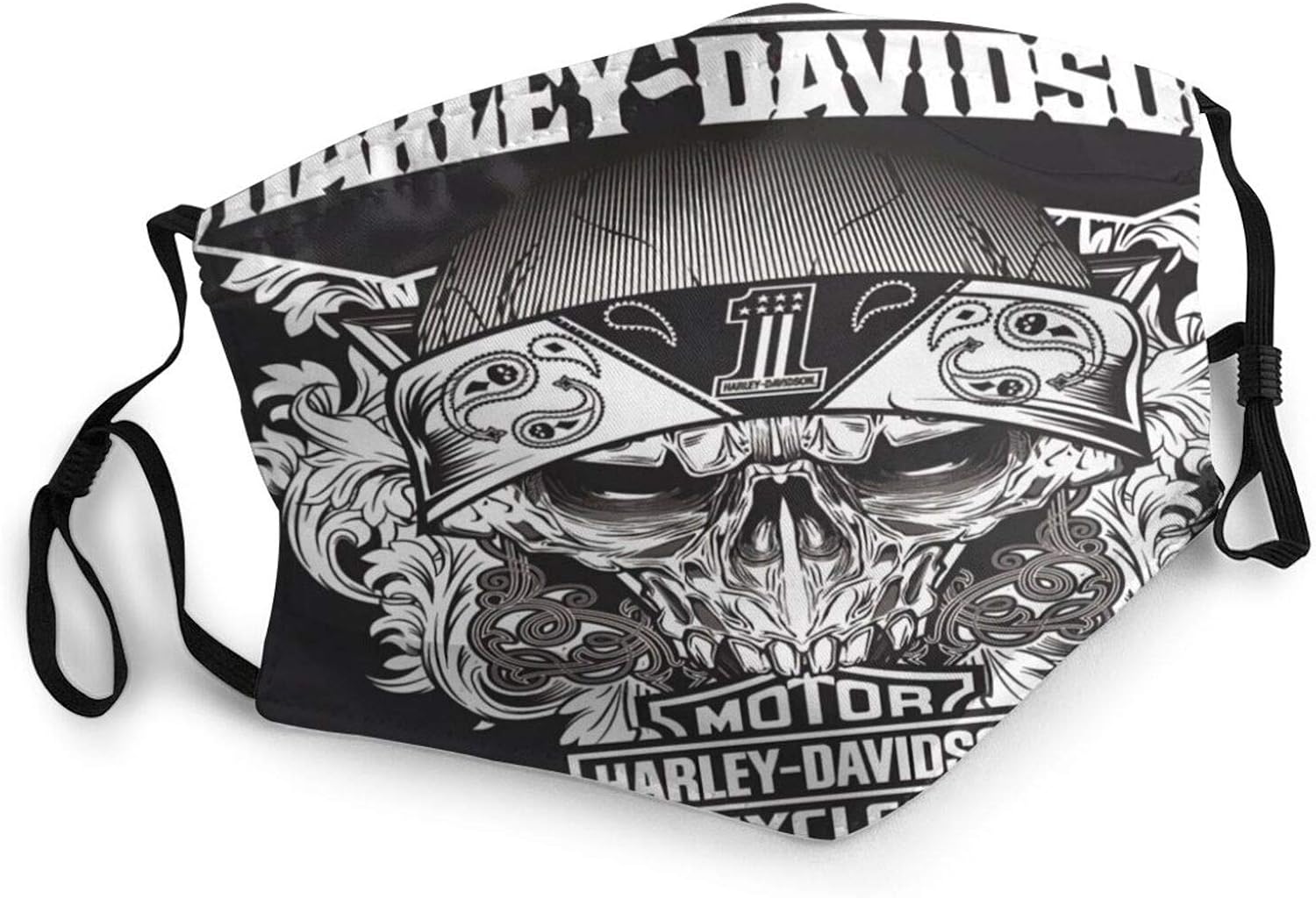 KINGAM Harley Davidson Face Mask Bandana, Motorcycle Face Mask for Men
