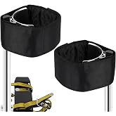 Drywall Stilt Straps 1 Pair - Heavy Duty Leg Straps with Foam Cushion | Stilts Straps and Leg Straps for Most Brands; Adjustable Hook and Loop Fastener; Tear-Resistant Nylon; For Drywall
