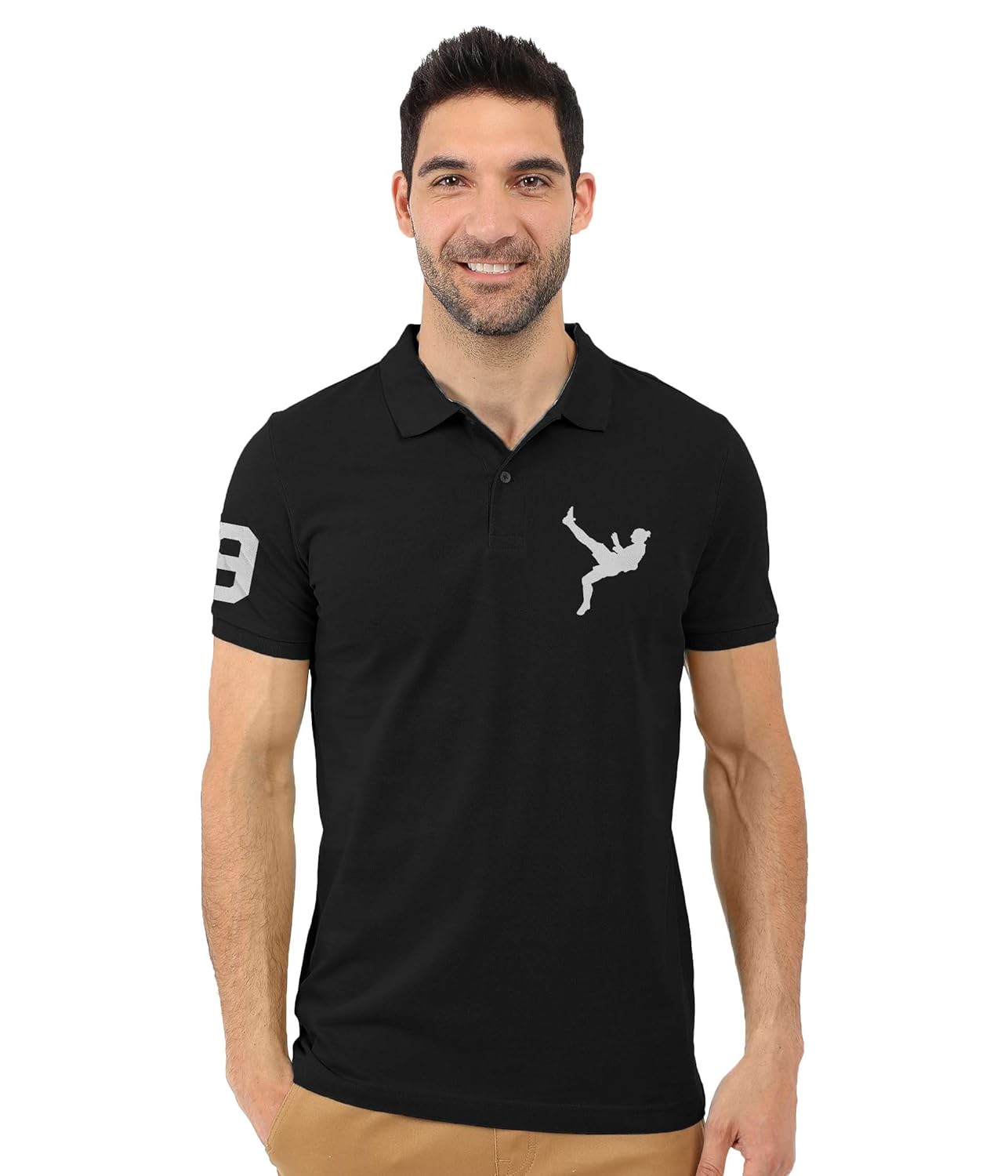 Buy Ibrahimovic 9 Manchester United Football Fan Art Collar T Shirts Medium At Amazon In