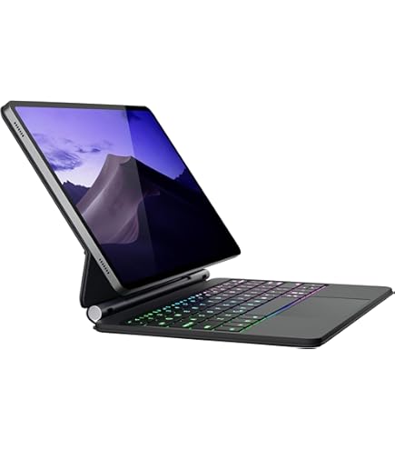 Amazon.com: Samsung Galaxy Tab S8 and Tab S7 Book Cover Keyboard