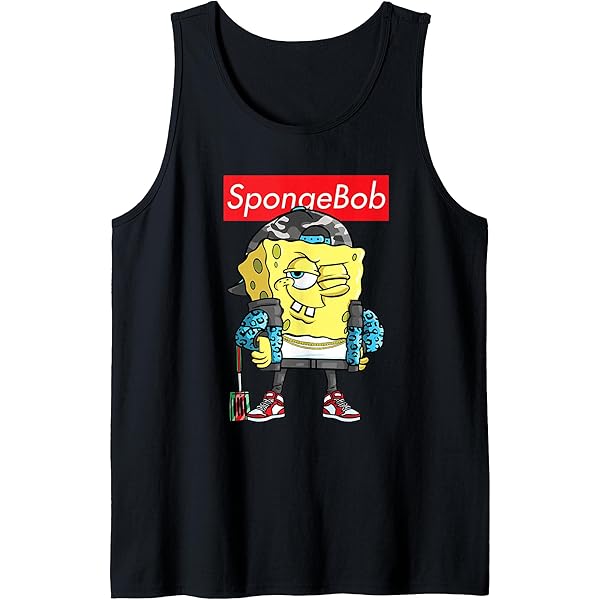 Amazon.com: Spongebob Squarepants Logo Long Sleeve T-Shirt