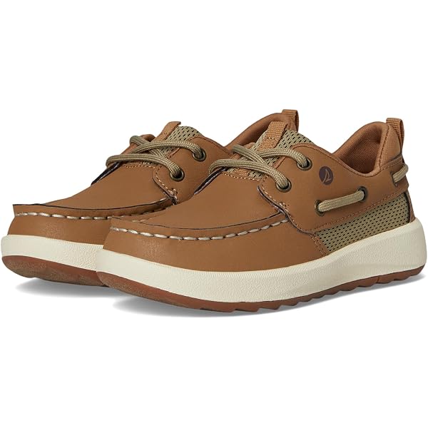 Sperry Boys' Lanyard Boat Shoes - Toddler/Youth Size 13 M In Dk Tan/Navy