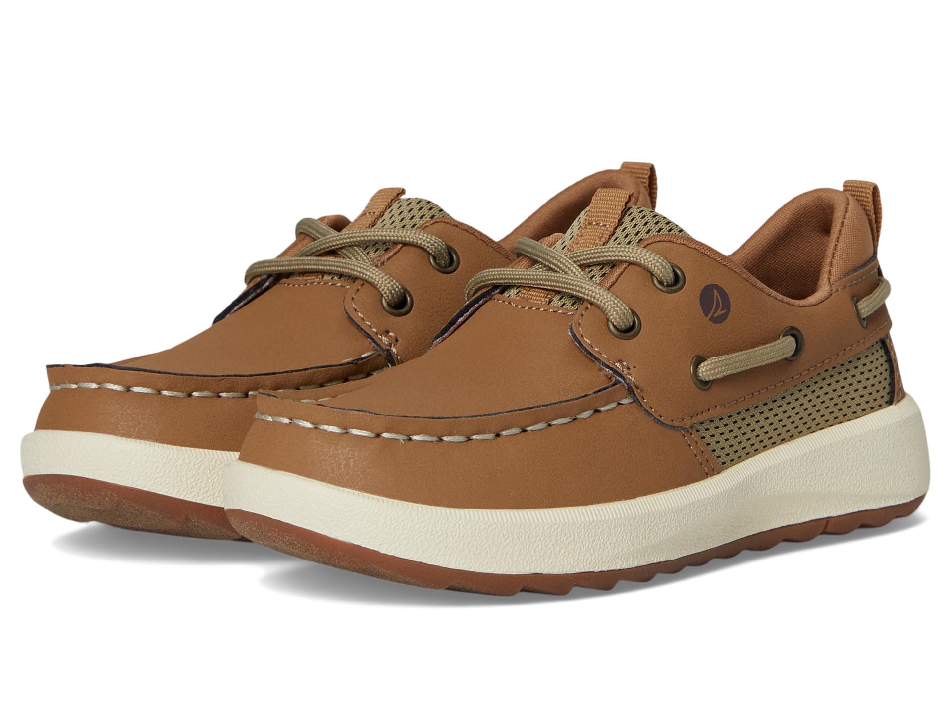 Sperry Boy's, Fairwater Plushwave (Little Kid/Big Kid) Tan 1, 13.5 Medium, Little Kid Image