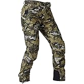 BASSDASH Walker-Lw Men’s Waterproof Breathable Hunting Pants with Silent Outer Fabric for Fishing Turkey Upland