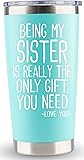 KLUBI Sister Gifts from Sister Brother - 20oz