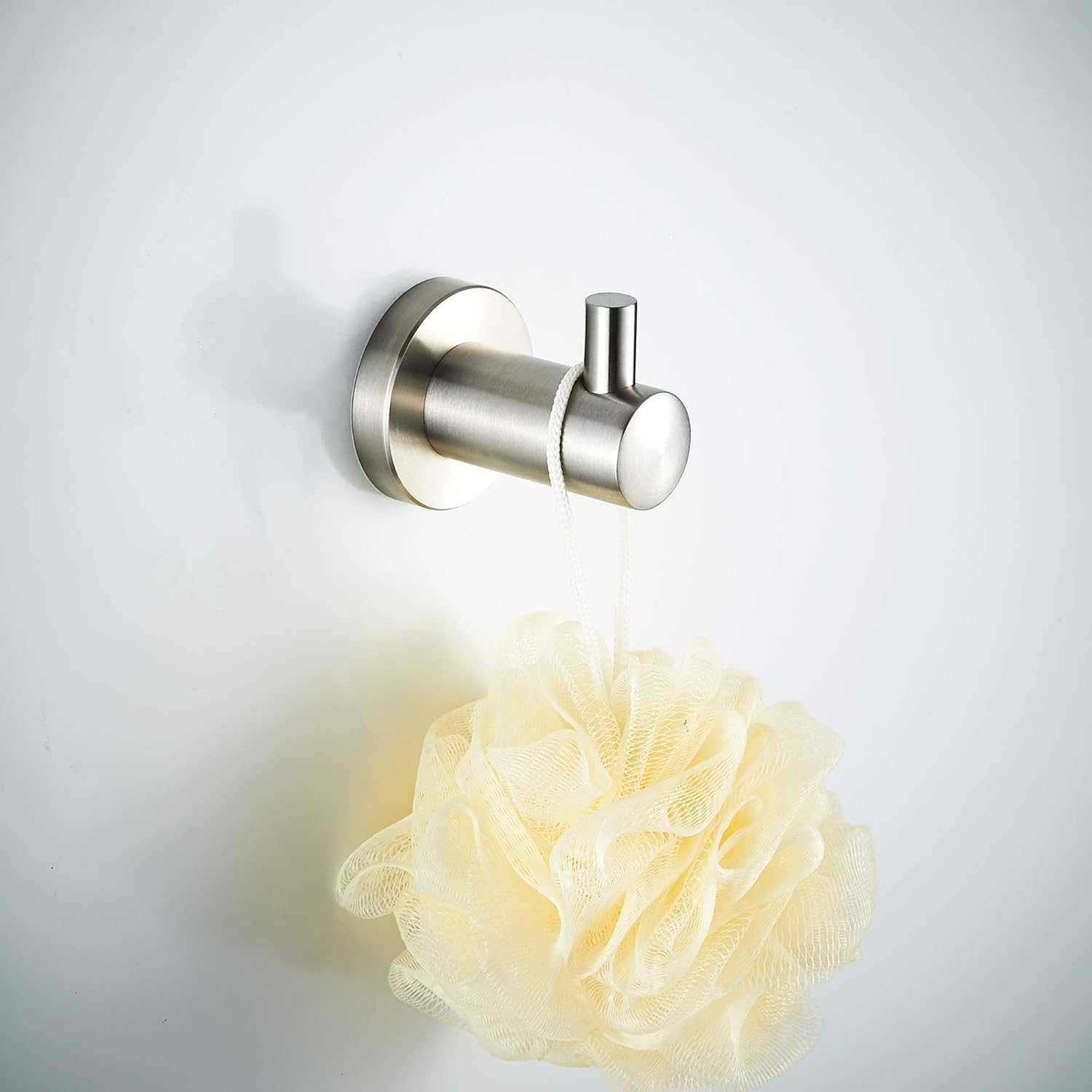 SAFETY+BEAUTY Bathroom Towel Robe Hook, Stainless Steel Rust Proof, 2 Pack, Brushed Nickel: Home & Kitchen