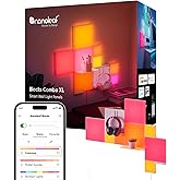 Nanoleaf Blocks LED Lights, Smart Light Panels Square WiFi LED Wall Lights with Music Sync, Wall Decor Lights Smart Kit Compa