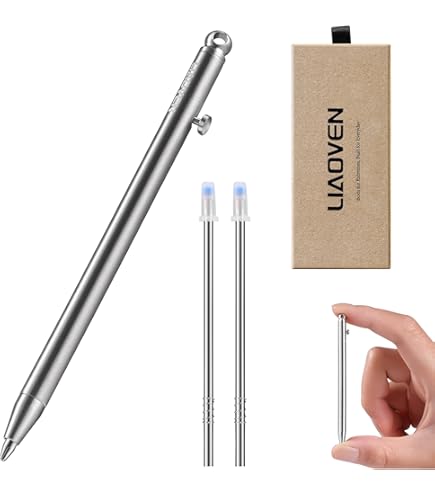 NarwhalCo MICRO Pens - Set Of 2 Ultra Compact Pens For Wallet & Pocket