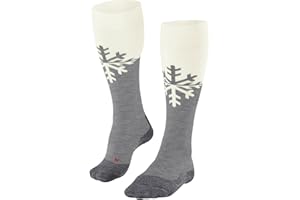 FALKE Women's SK2 Intermediate Ski Socks, Warming, Quick Dry Merino Wool, 1 Pair