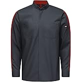 Red Kap Men's Long Sleeve Two-Tone Pro+ Work Shirt with Oilblok and Mimix