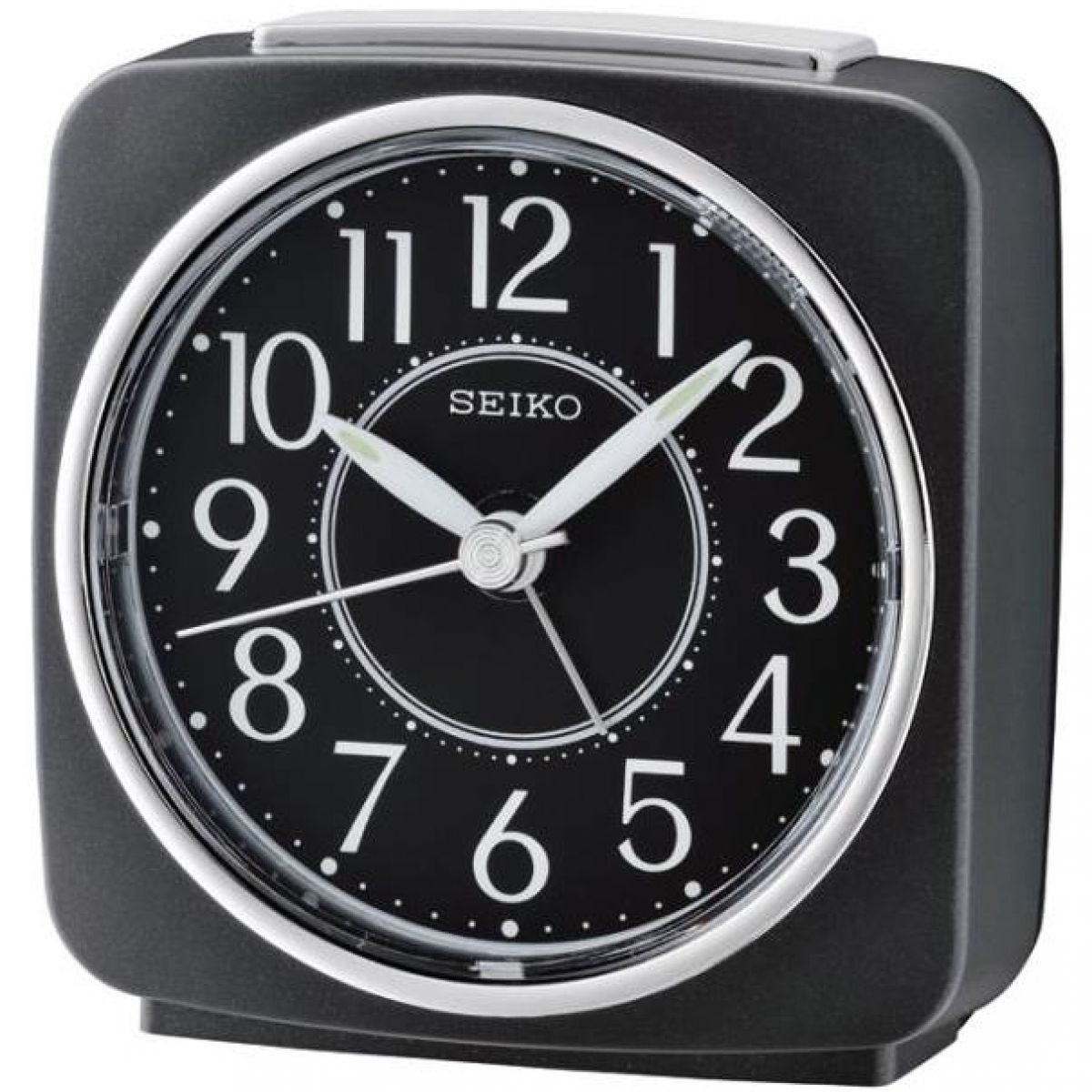 Seiko Beep Alarm Clock with SnoozeBlack, 5x8x9 cm Amazon.co.uk