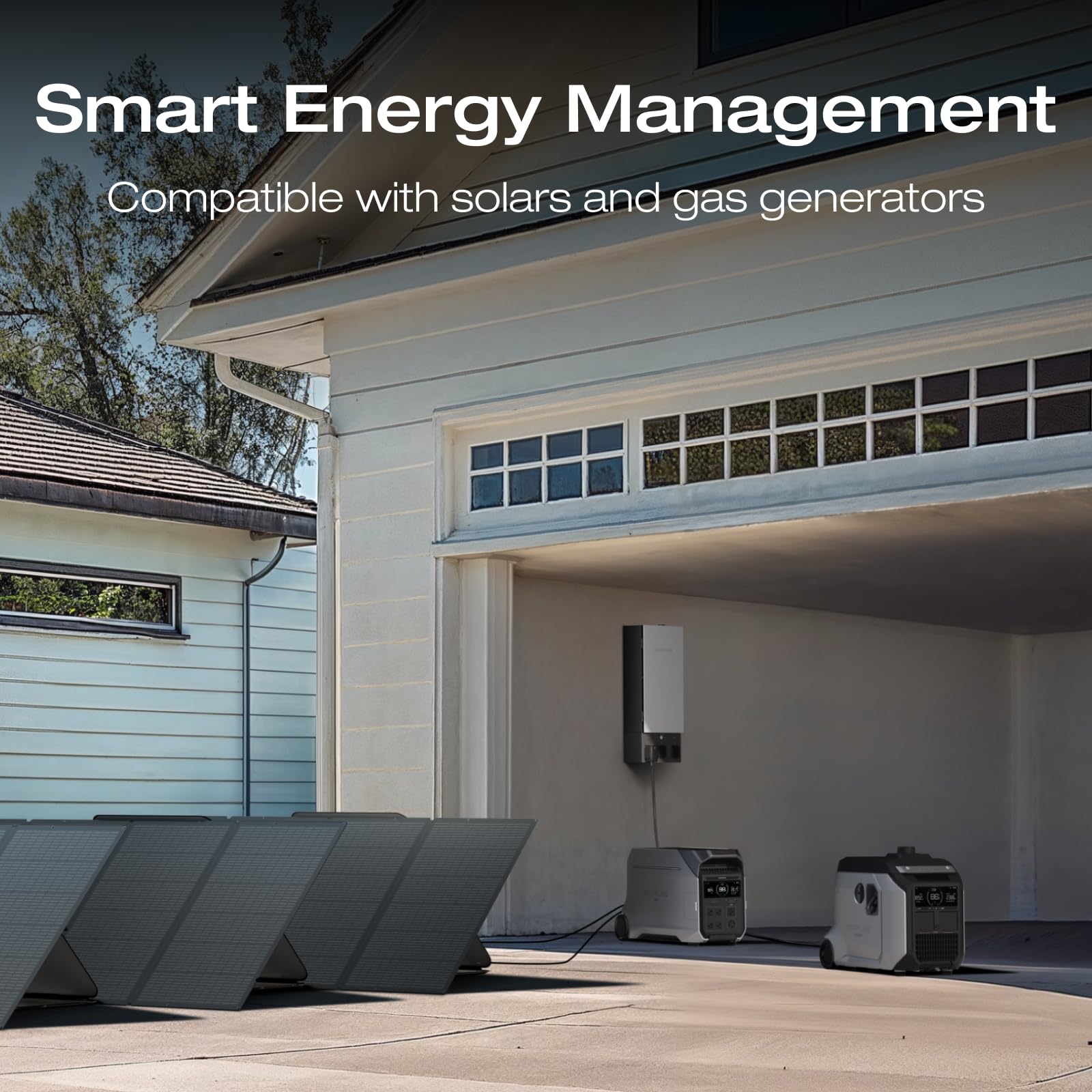 EF ECOFLOW Smart Home Panel 2, the Center of the Whole-home Backup Solution, Compatible with DELTA Pro Ultra, DELTA Pro 3, Solars and Gas Generators