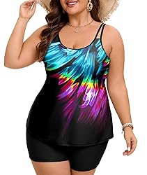 Arolina Tummy Control Swimsuits for Women Plus Size