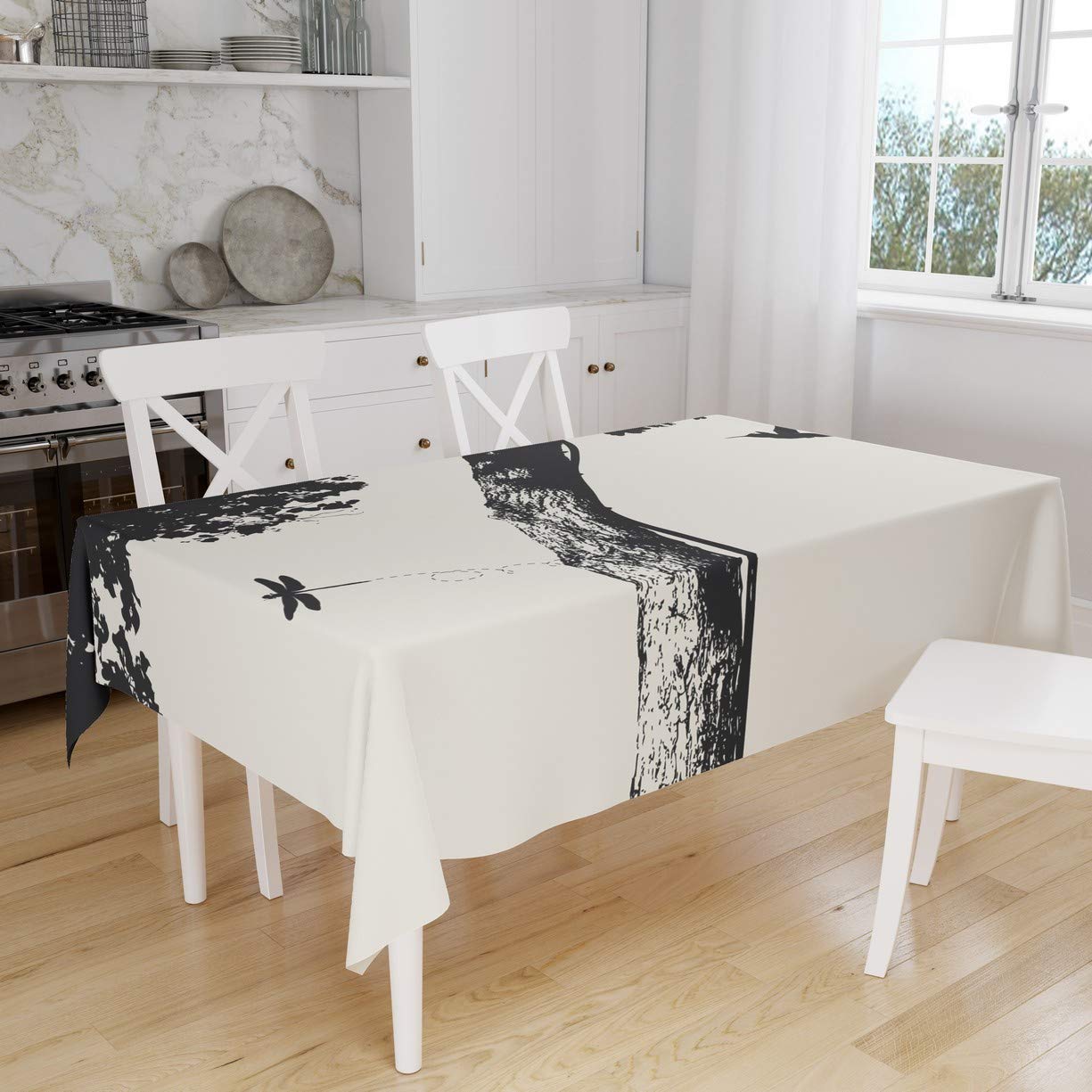 Bonamaison Kitchen Decoration, Tablecloth, 140cm x 160cm - Designed and Manufactured in Turkey