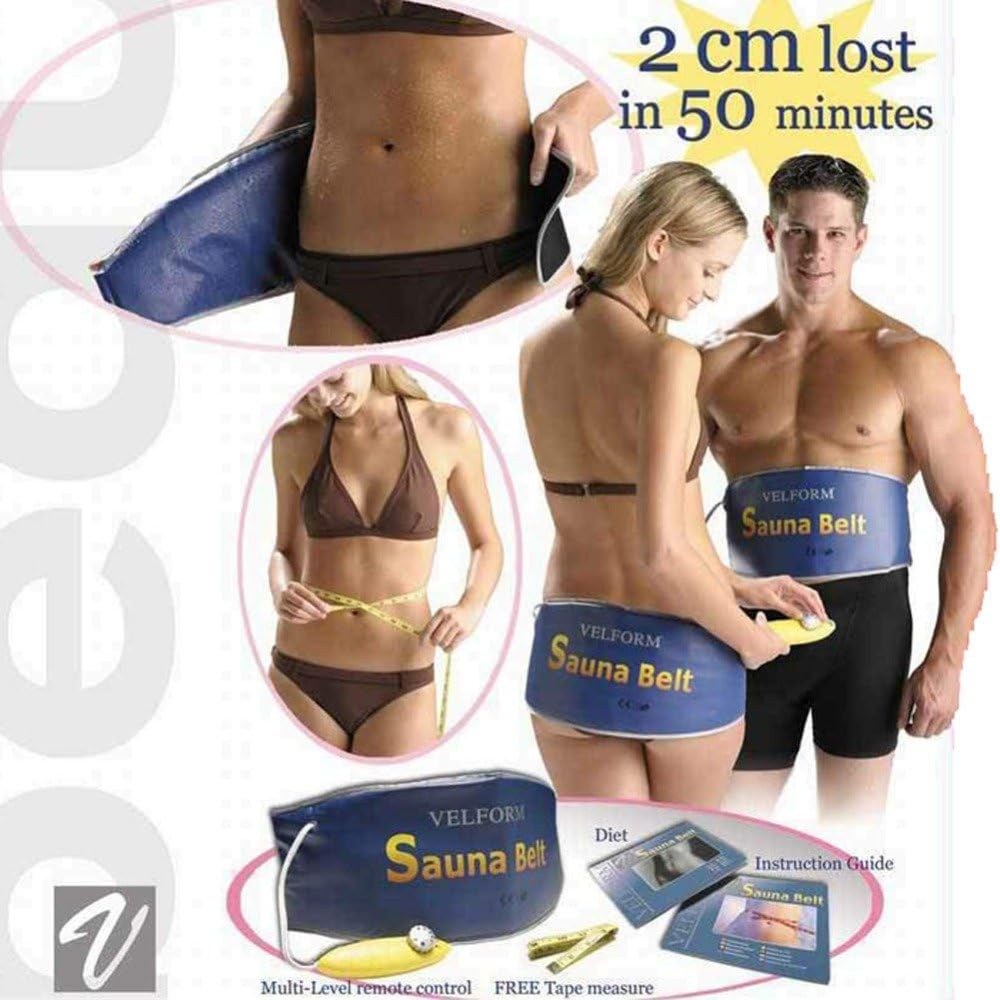 RavTech(TM) New Unisex Far Infrared Heating Slimming Belt Health Care Electric Waist Body Tummy Sauna Belt For Weight Loss Fat Burning Tool,110V