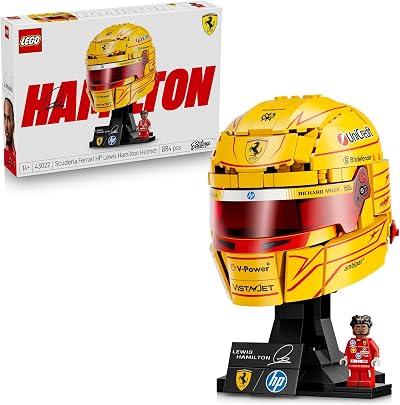LEGO Editions Scuderia Ferrari HP Lewis Hamilton Helmet