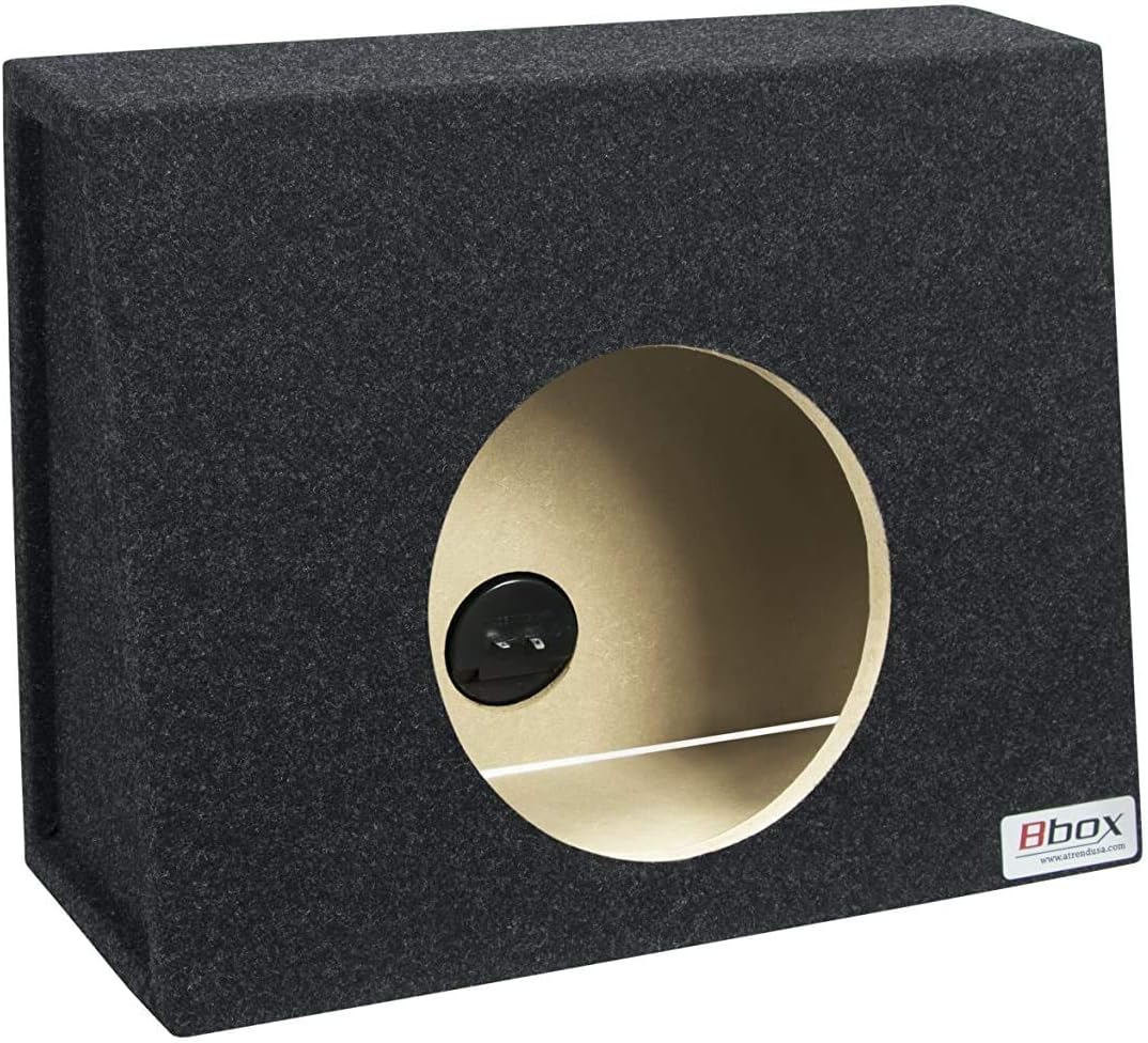 Bbox E12ST Pro-Series 12” Single Sealed Wedge Shaped Subwoofer Enclosure: Car Electronics