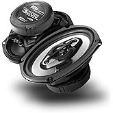 BOSS Audio Systems NX694 6 x 9 Inch Car Door Speakers - 800 Watts (per Pair), Coaxial, 4 Way, Full Range 4 Ohms, Sold in Pairs, Bocinas para Carro