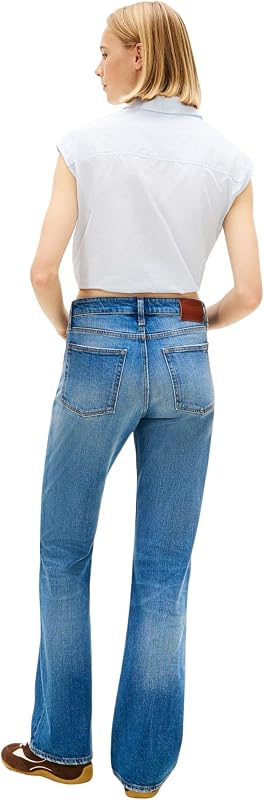 Cleo Mid Bootcut Bj5137 DW0DW22677 Bootcut - Denim (Denim Medium), 31W/34L