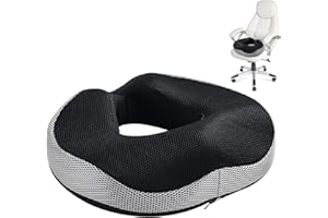 Premium Memory Foam Seat Cushion for Office Chair - High-Density Design for Pain Relief & Enhanced Comfort, Ergonomic Butt Li