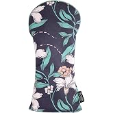 SHABIER Beautiful Floral Pattern Background Golf Head Cover for Head Club