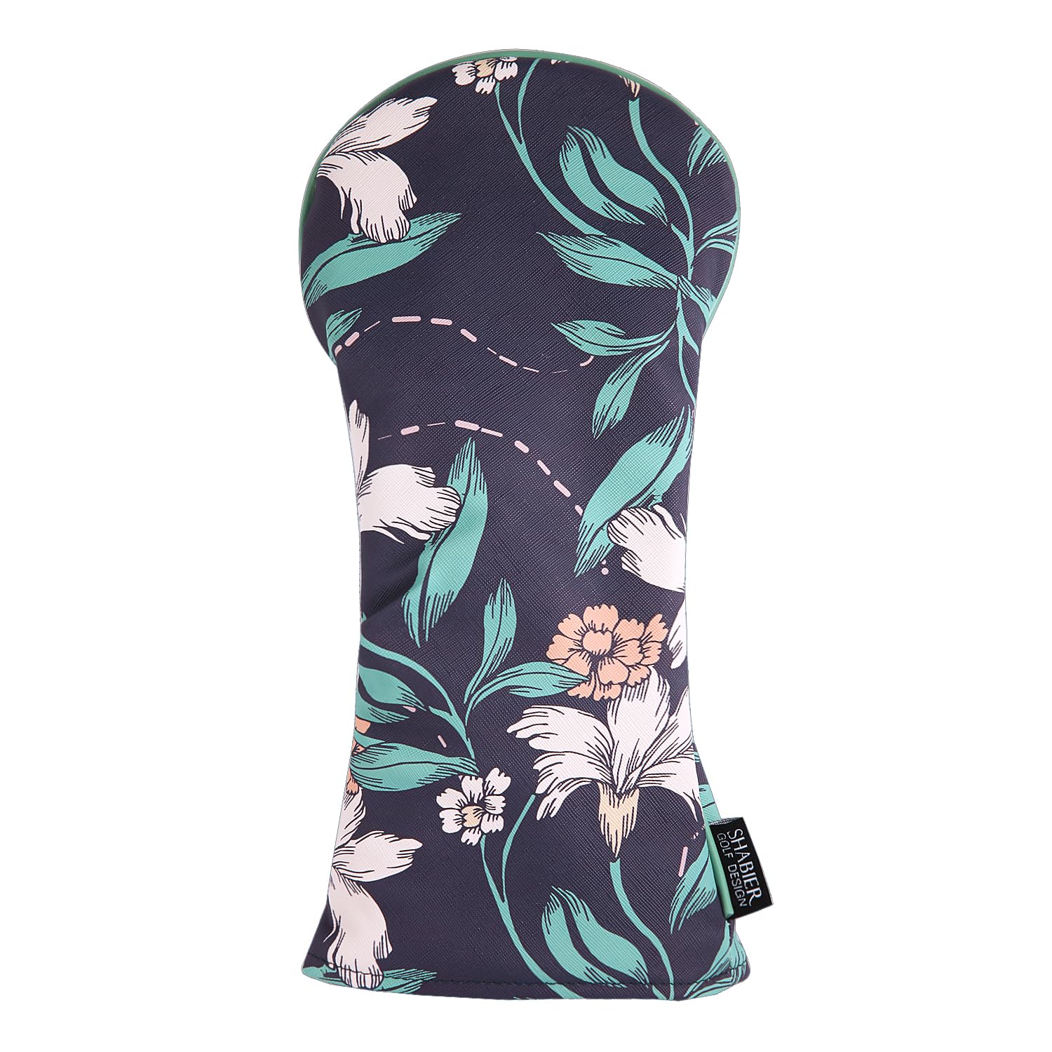 Photo 1 of SHABIER Beautiful Floral Pattern Background Golf Head Cover for Driver Club