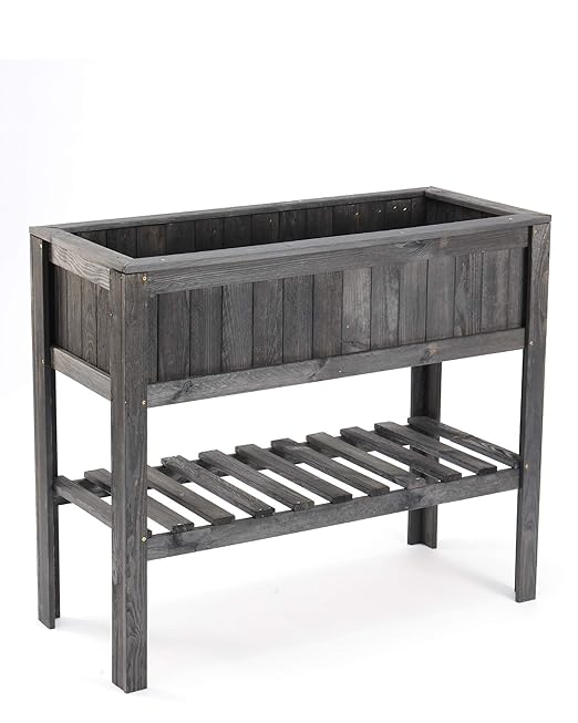 myGardenlust - Jardinera de Madera para Plantar Verduras en el ...