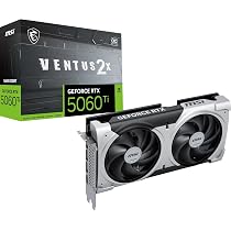 MSI GeForce RTX 5060 Ti 16G Ventus 2X OC Plus Graphics Card - RTX