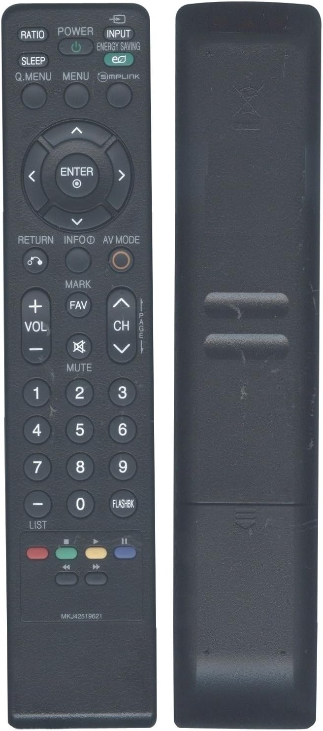 New Replaced Remote MKJ42519621 fit for LG TV 32LH40 37LH40 42LH40 47LH40 55LH40 47LH40UA 32LH41 37LH41 42LH41 47LH41 55LH41 37LH55 42LH55 47LH55 55LH55 37LH55UA 55LH400C 32CL40 42CL40 47CL40