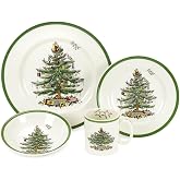 Spode &ndash; Christmas Tree &ndash; Spode Christmas Tree 4-Piece Place Setting &ndash; 9 Oz, Set of 4