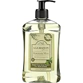 A LA MAISON Rosemary Mint French Liquid Hand Soap - Natural Hand Wash Made with Essential Oils - Biodegradable, Plant-Based, Vegan, Cruelty-Free, Alcohol &amp; Paraben Free (16.9 oz, 1 Pack)