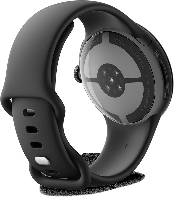 Pixel Watch 5 (45 mm) - Smartwatch - Negro Mate/Obsidianaa, Wi-Fi