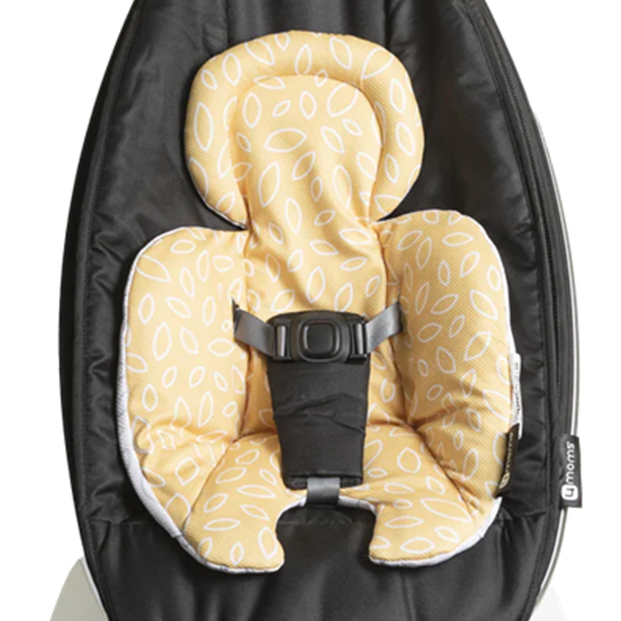 4moms RockaRoo and MamaRoo Infant Insert, Machine Washable, Cool Mesh Fabric, Reversible Design, Yellow