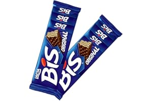 Bis Chocolate Wafers Lacta Brazilian Corner Bundle [2 Pack] | Wafer Rechado Bis Lacta 140g (4.9oz) | Pack of 2 Brazilian Corner Bundle (MILK CHOCOLATE)