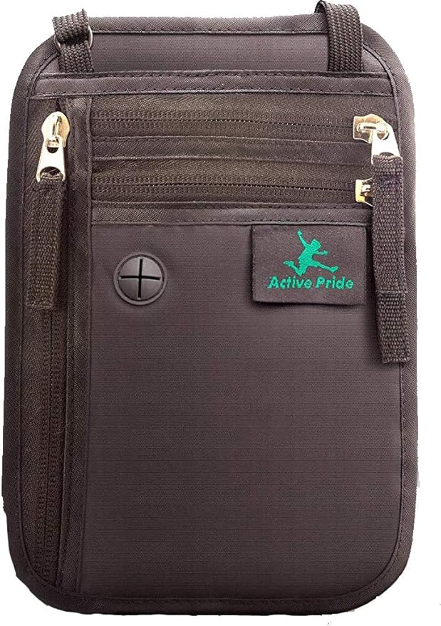 Portadocumentos de cuello - Bolso de viaje para el cuello - Porta