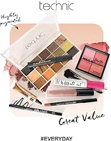 Technic Enamoured Full Face 8 Piece Makeup Gift Set Vegan Cruelty Free Full Size view 4