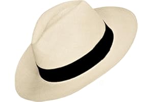 Gamboa Original Panama Hat Men and Women Fedora Hats for Men and Women Borsalino and Gambler Straw Hats