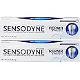 Sensodyne Toothpaste - Repair & Protect - Daily Repair W/Fluoride, 3.4 Oz, Pack of 2