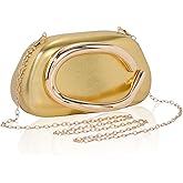 AIBAOWU Women's PU Leather Evening Bag Clutch Purses for Women Wedding Handbags Shoulder Bag Party Crossbody Bride Purse