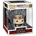 Funko POP! Deluxe: House of The Dragon - King Viserys Targaryen on Throne - Collectable Vinyl Figure - Gift Idea - Official Merchandise - for Kids & Adults - TV Fans - Model Figure for Collectors