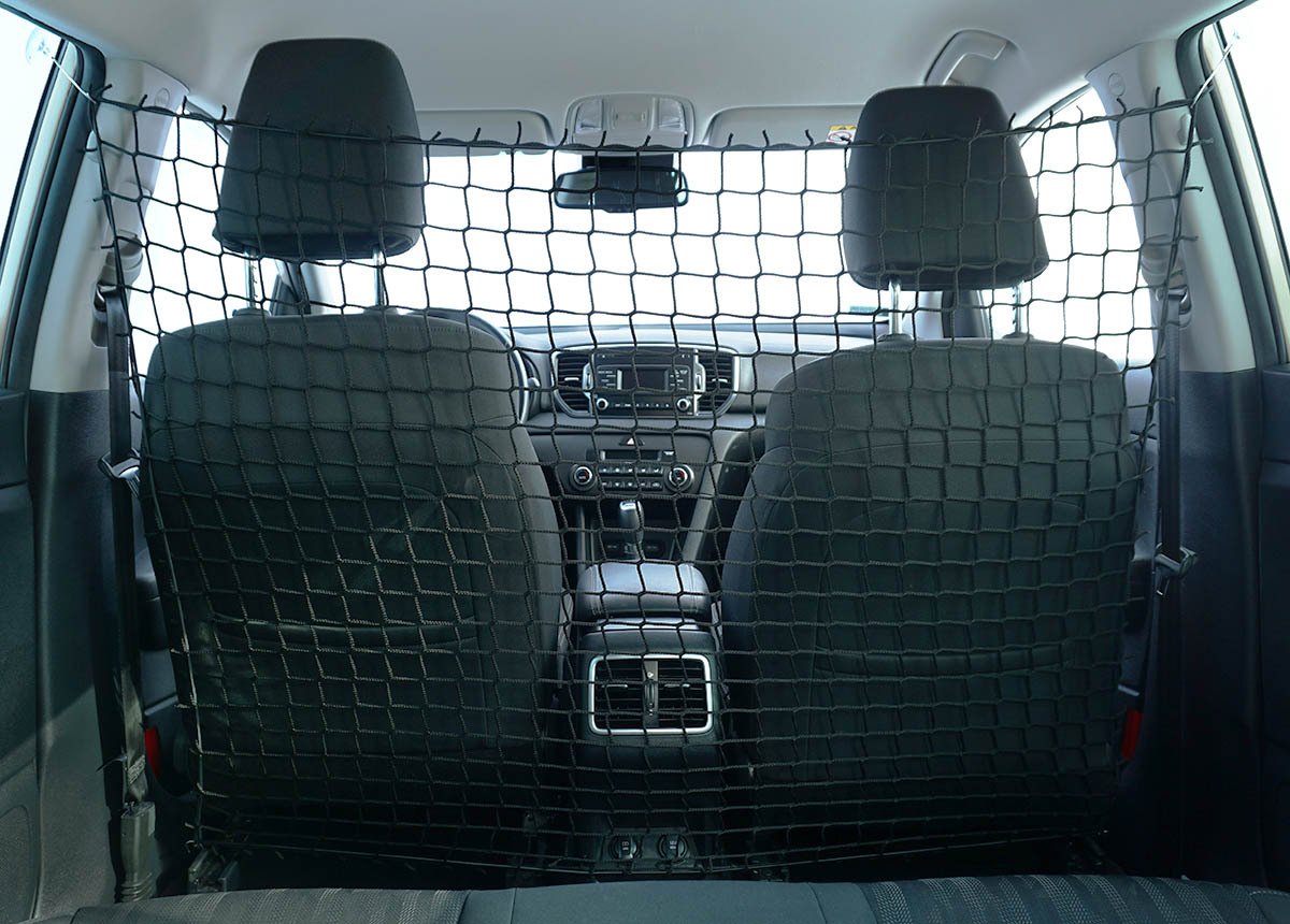 Ferocity Universal Car Net Barrier For Pet Safety Blocks Mesh Protector 100 x 120 cm [058]